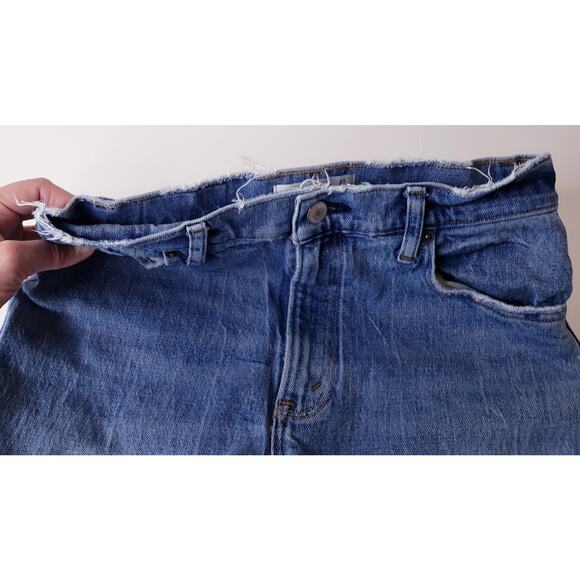 ABERCROMBIE & FITCH The 90's Straight Ultra High Rise Jeans Women's Size 27 - Picture 3 of 10